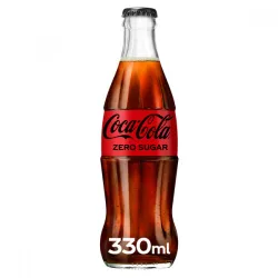 Coca Cola Coke Zero Carbonated Drink- 330 Ml