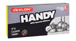 Vexlon Handy Yellow Scouring Sponges