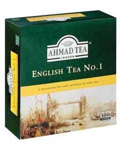 Ahmad Tea English Tea Bags - 100 Per Pack