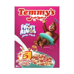 Temmys Fruit Ring Cereal 30Gm