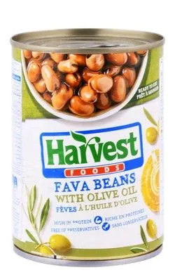 Harvest Foods Fava Beans With Olive Oil - Preservative Free - 400 Gr