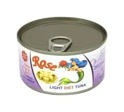 Rose Diet Light Meat Tuna In Water & Salt - 200 Gr