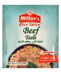 Miller's Rice Spice Beef Taste - 20 Gr