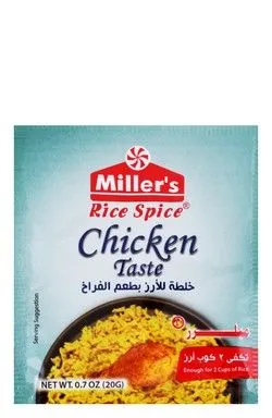 Miller's Rice Spice Chicken Taste - 20 Gr