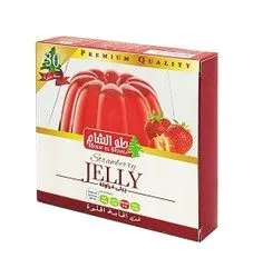 Holw El Sham Strawberry Jelly Mix Powder - 65 Gr