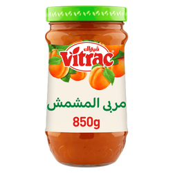 Vitrac Jumbo Apricot Jam - Preservatives Free, Artificial Flavors Free, Artificial Colors Free - 850 Gr