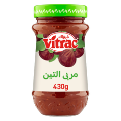 Vitrac Fig Jam - Preservatives Free, Artificial Flavors Free, Artificial Colors Free - 430 Gr