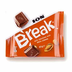 Ion Break Break Milk Chocolate With Almonds - 85G