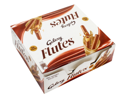 Galaxy Flutes Milk Chocolate Coated Wafer Rolls (2 Pieces) - 22.5 Gr