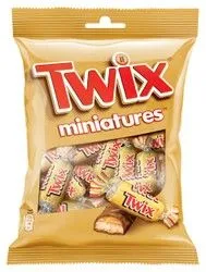 Twix Miniature Chocolate Bites (15 Pieces) - 150 Gr