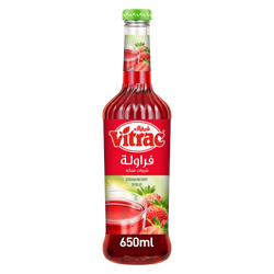Vitrac Strawberry Syrup - 650 Ml