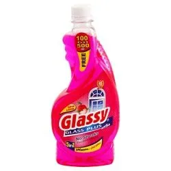 Glassy 5In1 Liquid Glass & Window Cleaner With Apple Scent - 600 Ml