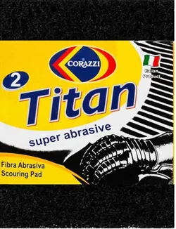 Corazzi Titan Scouring Pad - 2 Pieces