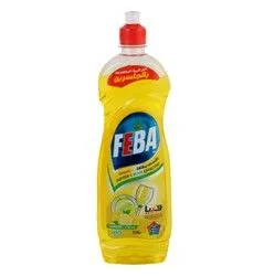 Feba Dishwashing Liquid Lemon Scent - 680 Ml