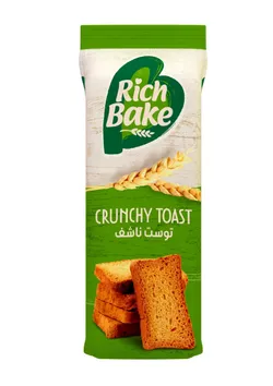 Rich Bake Plain Crunchy Toast - 170 Gm