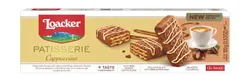 Loacker Patisserie Chocolate Coated Wafers Filled With Cappuccino Coffee Cream - Gmo Free, No Added Flavorings, No Added Colo