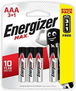 Energizer Alkaline Batteries 4Aaa Max - 4Pc
