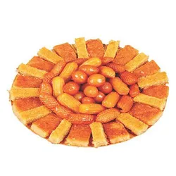 Oriental Desserts Plate
