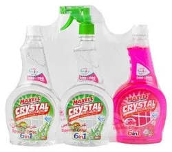 Maxell Magic Scented Glass Cleaner Spray (500+200Ml Extra) - 1 Pack