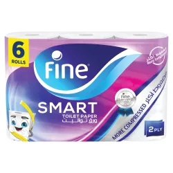 Fine Toilet Roll Smart Jumbo - 6PC