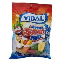 Vidal Jelly Sour Licorice Mix - 100 G