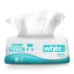 White Tissues Host - 150 Piece