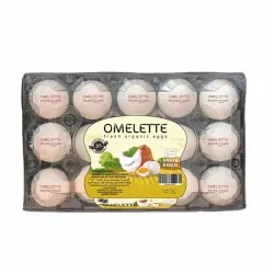 Omelette White Eggs - 15 Pieces