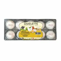Omelette White Eggs - 10 Pieces