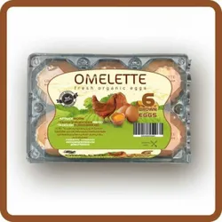 Omelette Red Eggs -6Pieces
