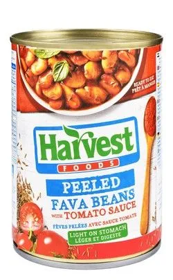 Harvest Foods Foul Medammes With Tomatoes, Garlic & Onions - 400 Gr