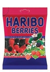 Haribo Berries Gummy Candies - 80 Gr