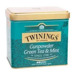 Twinings Gunpowder Loose Green Tea Mint Flavor - 200 Gr