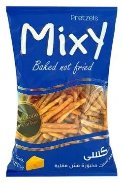 Dr. Bake Mixy Baked Low Fat Pretzels Cheese Flavor - 157 Gr