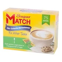 Sugar Match Sweetener (75 Pieces) - 30 Gr