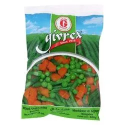 Givrex Frozen Mixed Vegetables - 400 Gr