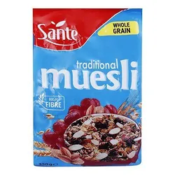 Sante Traditional Cereals Flakes With Raisins And Almonds - 350 Gm
