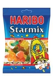 Haribo Starmix Gummy Candies - Artificial Color Free - 80 Gr
