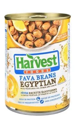 Harvest Foods Foul Medammes With Oil, Cumin & Lemon - 400 Gr