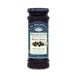 Stdalfour Black Cherry Jam No Added Sugar- 284 Gm