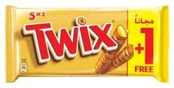 Twix Twin Chocolates - 5 X 50 Gr