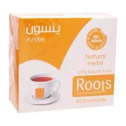 Roots Natural Anise Tea Bags - 50 Per Pack