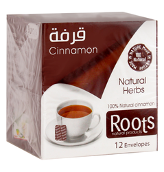 Roots Natural Herbs Cinnamon Tea Sachets - 12 Per Pack
