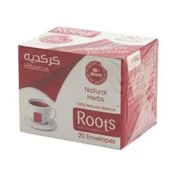 Roots Natural Hibiscus Tea Bags - 20 Per Pack