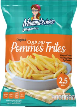 Mamma's Choice Pommes Frites Pre-Fried 2.5 Kg.