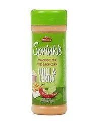 Miller's Sprinkle Seasoning For Fries & Popcorn Chili & Lemon Flavor - 90 Gr