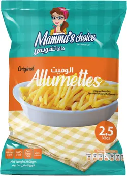 Mamma's Choice Allumettes Pre-Fried Fries 2.5 Kg.