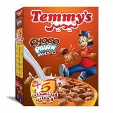 Temmys Choco Pillow Cereal Box - 375 Gm