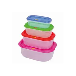 El Helal Matrix Fridge Set Rectangle- 4 Pieces