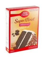 Betty Crocker Super Moist Chocolate Fudge Cake Mix (Serves Up To 10 People) - Artificial Colors Free - 360 Gr