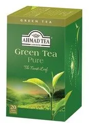 Ahmad Tea Pure Green Tea Bags - 20 Per Pack